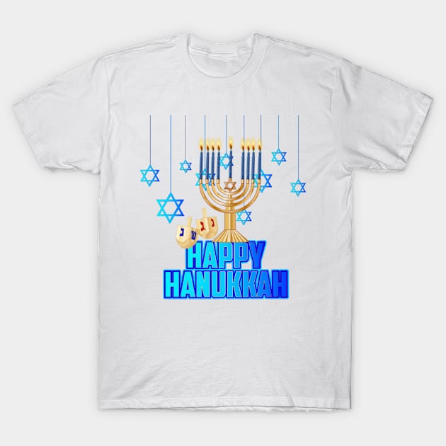 Happy hanukkah festival of lights T-Shirt by teedesign20